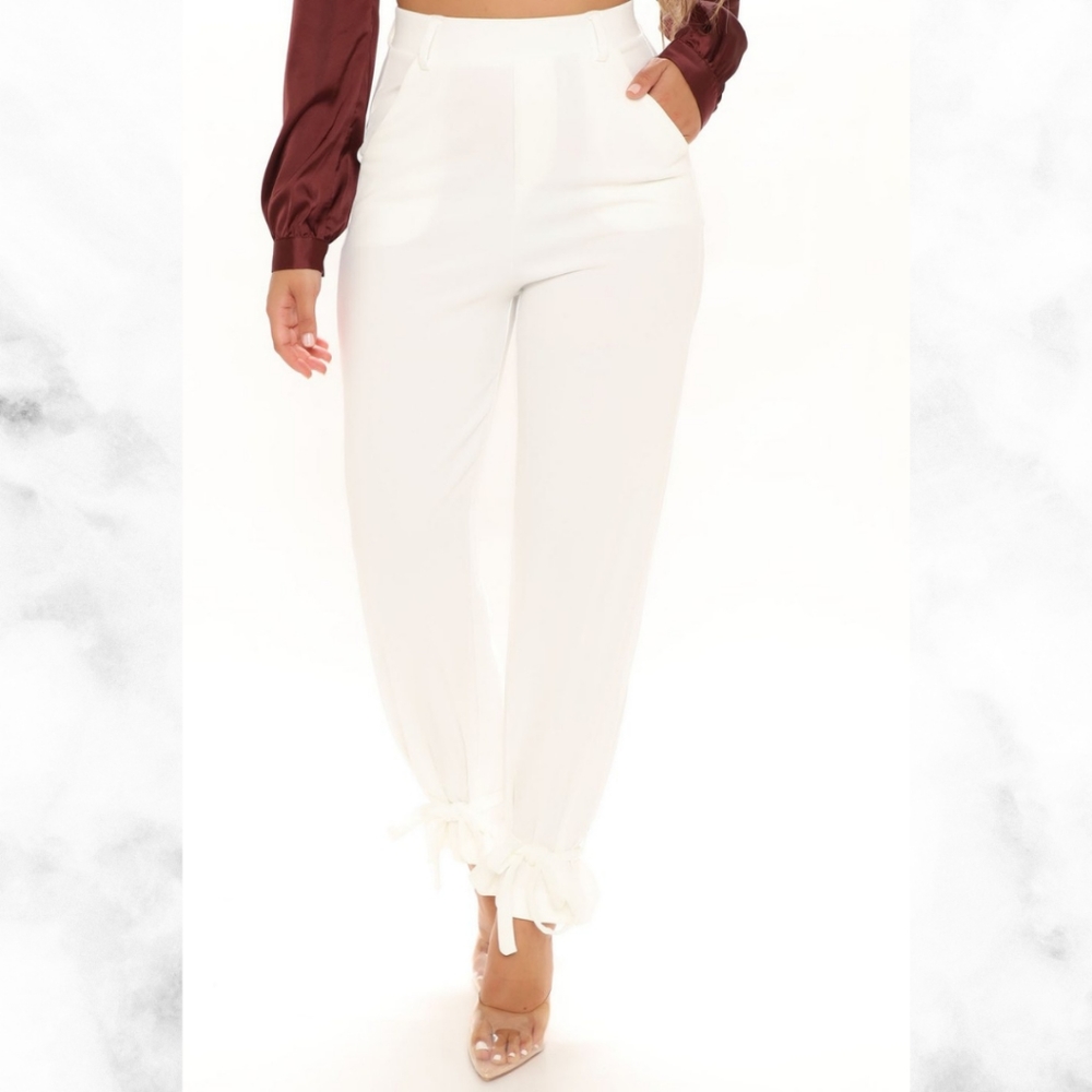 Into The Office Trouser Pant - Cream 1X